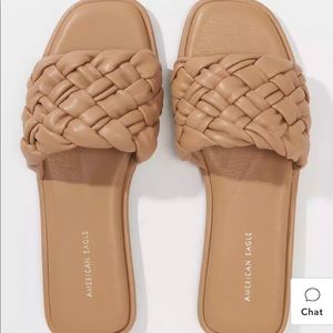 American Eagle Braided slides